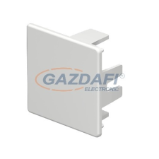 OBO 6183727 WDK HE40040LGR Véglezáróelem 40x40mm világosszürke PVC villanyszerelés