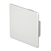 OBO 6183808 WDK HE60060LGR Véglezáróelem 60x60mm világosszürke PVC