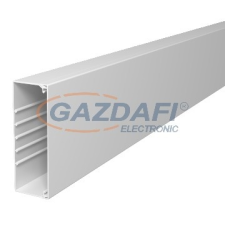 OBO 6191258 WDK60170RW Fali És Mennyezeti Csatorna fenékperforálással 60x170x2000mm hófehér PVC villanyszerelés