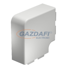 OBO 6192947 WDK HF60130RW Idomfedél 60x130mm hófehér PVC villanyszerelés