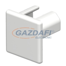 OBO 6193099 WDK HE15015RW Véglezáróelem 15x15mm hófehér PVC villanyszerelés