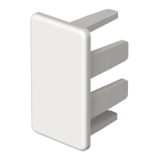 OBO 6193102 WDK HE15030RW Véglezáróelem 15x30mm hófehér PVC villanyszerelés