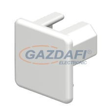 OBO 6193129 WDK HE20020RW Véglezáróelem 20x20mm hófehér PVC villanyszerelés