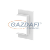 OBO 6274810 G-KWAO70110RW Fali Takarókeret nyitott kivitel 178x25x104mm hófehér Akrilnitril-butadién-sztirol