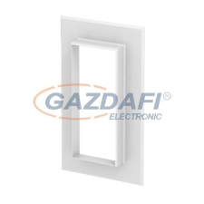OBO 6274870 G-KWAG70170RW Fali Takarókeret zárt kivitel 238x25x138mm hófehér Akrilnitril-butadién-sztirol villanyszerelés