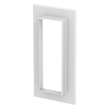 OBO 6274880 G-KWAG70210RW Fali Takarókeret zárt kivitel 278x25x138mm hófehér Akrilnitril-butadién-sztirol villanyszerelés