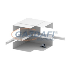 OBO 6277140 GS-SI90110RW Belső Könyök szimmetrikus előszerelt 90x110mm hófehér acél villanyszerelés
