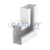 OBO 6277920 GS-AFS90170RW Lapos Sarokelem emelkedő aszimmetrikus 90x170mm hófehér acél