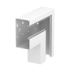 OBO 6277930 GS-AFF90170RW Lapos Sarokelem eső aszimmetrikus 90x170mm hófehér acél