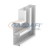 OBO 6278420 GS-DFS70210RW Lapos Sarokelem emelkedő szimmetrikus 70x210mm hófehér acél