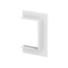 OBO 6278810 G-AWAO70130RW Fali Takarókeret nyitott kivitel 198x25x104mm hófehér alumínium villanyszerelés