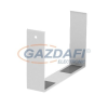 OBO 6279780 G-SVS90130RW Toldásponti Takaróelem 90x130x30mm hófehér acél