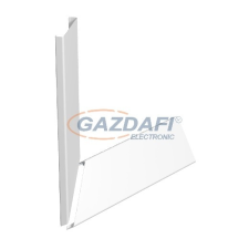 OBO 6287060 FOOP3SRW Felső Rész emelkedő lapos sarokhoz, pult 80x300mm hófehér acél villanyszerelés
