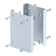 OBO 6290422 ISS160160AS WA Védőlemez ipari oszlophoz 250x166x33mm fehéralumínium acél villanyszerelés
