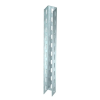OBO 6340970 US 5 200 FT U-Oszlop 3 oldalon perforált 50x50x2000mm merítetten tűzihorganyzott acél