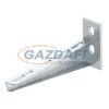 OBO 6420909 AW 15 11 FT 2L Fali És Oszlopkonzol B=110mm merítetten tűzihorganyzott acél