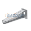 OBO 6443627 AW 30 61 VA4571 Fali És Oszlopkonzol ráhegesztett fejlemezzel B=610mm pácolt rozsdamentes acél