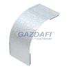 OBO 7130960 DBV60500F VA4301 Fedél 90°-Os Sarokidomhoz eső B=500mm rozsdamentes acél