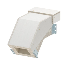 OBO 7217940 Függőleges ív eső EI60 PLCS D060810-hez 100x80mm villanyszerelés