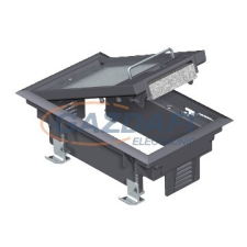 OBO 7405100 GES2 DB 7011 Szerelvénybetét álpadló-szereléshez acélszürke poliamid villanyszerelés