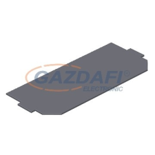 OBO 7407588 LPA GB2 Takarólemez 165x76mm grafitszürke PVC villanyszerelés