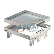 OBO 7409240 RKSN2 UZD3 9VS25 Négyzetes Kazetta kábelkivezetéssel 243x243mm rozsdamentes acél villanyszerelés