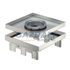 OBO 7409380 RKFN2UZD3 9VS25 Négyzetes Kazetta tubushoz 243x243mm rozsdamentes acél villanyszerelés