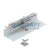 OBO 7423952 OKA-G30040150FBL Sarokelem Bal OKA-G és OKA-W-hez 300x40-150mm szalaghorganyzott acél