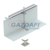 OBO 7423960 OKA-G20040240FBL Sarokelem Balos OKA-G és OKA-W-hez 200x40-240mm szalaghorganyzott acél