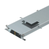 OBO 7424682 OKA-W40010050D6 Nyitható Padlócsatorna GES6 szerelvénybetéthez 2400x400x100mm szalaghorganyzott acél