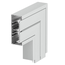 OBO Bettermann 6112533 GA-FS53130EL Lapos sarokelem alumínium, nem állítható 200x200x130 eloxált villanyszerelés