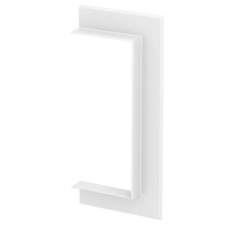 OBO Bettermann 6279010 G-AWAO90210RW Fali takarókeret nyitott kivitel 278x25x124 hófehér villanyszerelés