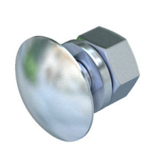 OBO Bettermann Holding GmbH &amp; Co. KG FÉLGÖMBFEJŰ CSAVAR M10x25mm villanyszerelés