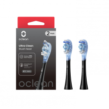 Oclean Ultra clean fogkefe fej (2db) fekete (OCL553543) pótfej, penge