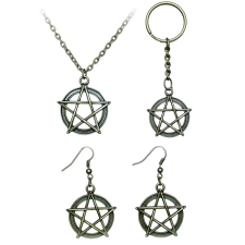  Odaát (Supernatural) pentagramma szett ékszer szett