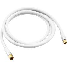 Oehlbach OB 33110 Koax antenna kábel 1m - Fehér (OB 33110) kábel és adapter