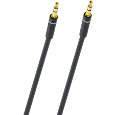 Oehlbach OB 33182 3.5mm Jack apa - 3.5mm Jack apa Kábel (1m) (OB 33182) kábel és adapter