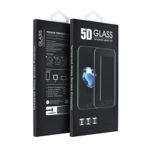 OEM 5D Full Glue edzett üveg - Xiaomi Redmi Note 12 fekete mobiltelefon kellék