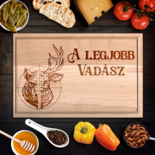 OEM A legjobb vadász vágódeszka - XXL konyhai eszköz