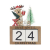 OEM Adventi kalendár rénszarvassal 10*4*14cm (5999571333172)