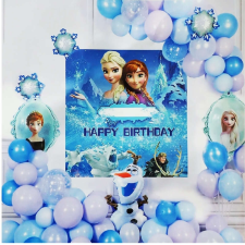 OEM Anna és Elsa lufi ív készlet - Frozen party kellék