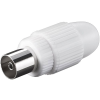 OEM Antenna csatlakozó 75 Ohm PAL(F), IEC169-2, csavaros