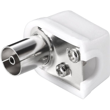OEM Antenna csatlakozó 75 Ohm PAL(F), IEC169-2, csavaros, hajlított kábel és adapter