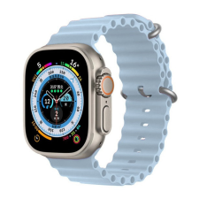 OEM Apple Watch 38 40 41 mm ocean sport óraszíj babakék okosóra kellék