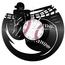OEM Bakelit falióra Baseball játékos falióra