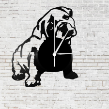 OEM Bakelit óra Angol Bulldog falióra