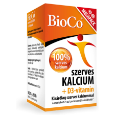 OEM BIOCO Bioco szerves kalcium+d3-vitamin megapack tabletta 90 db vitamin és táplálékkiegészítő