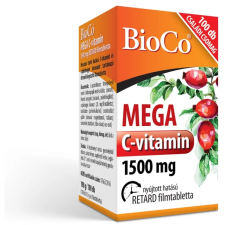 OEM Bioco mega c-vitamin 1500mg retard filmtabletta 100 db vitamin és táplálékkiegészítő