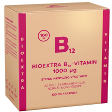 OEM BIOEXTRA Bioextra b12-vitamin 1000 µg kapszula 100 db vitamin és táplálékkiegészítő