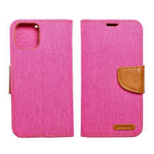 OEM CANVAS könyvtok XIAOMI Redmi NOTE 12 5G rózsaszín tok és táska